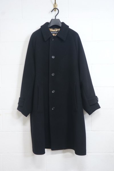 BAL COLLAR COAT ( TYPE-2 ) (BLACK)