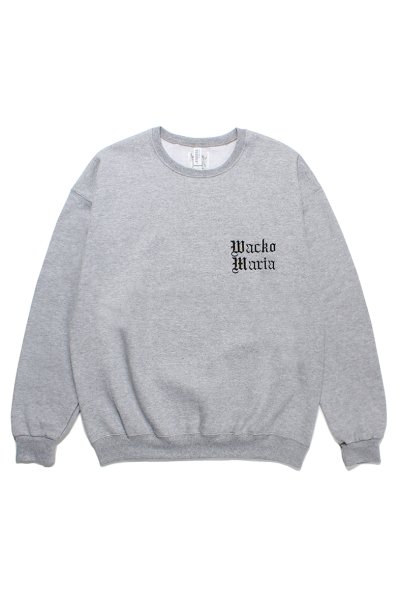 CREW NECK SWEAT SHIRT ( TYPE-8 ) (GRAY)