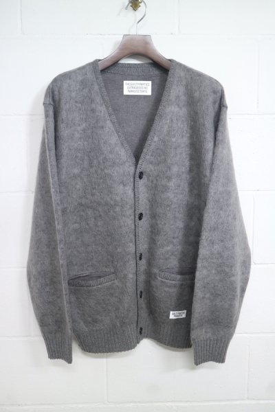 MOHAIR CARDIGAN ( TYPE-1 ) (GRAY)