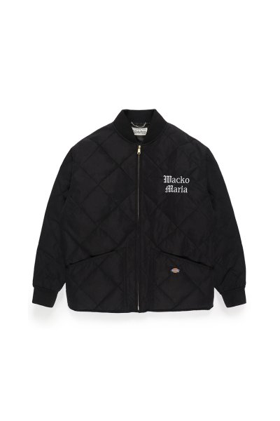 DICKIES / QUILTED JACKET (BLACK)