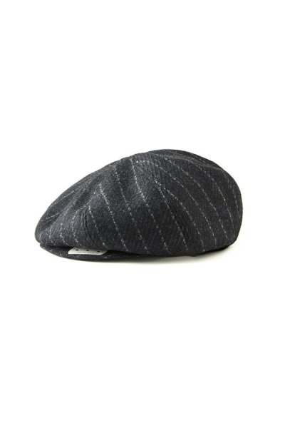 PEAKED CAP (CHALK STRIPE)