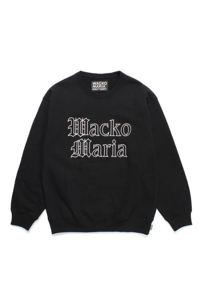 HEAVY WEIGHT CREW NECK SWEAT SHIRT ( TYPE-2 )(BLACK)