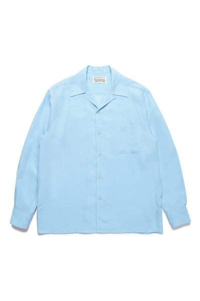 50'S SHIRT L/S ( TYPE-1 )（BLUE）