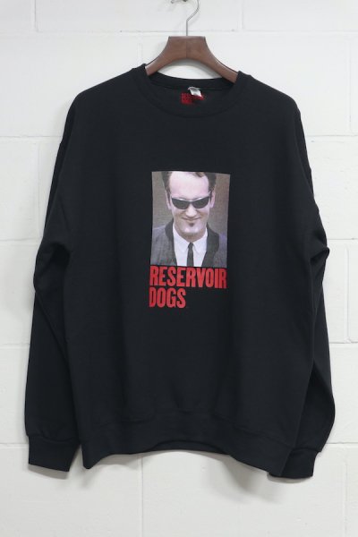 RESERVOIR DOGS / CREW NECK SWEAT SHIRT ( TYPE-2 )（BLACK）