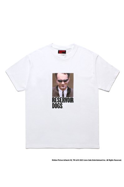 RESERVOIR DOGS / CREW NECK T-SHIRT ( TYPE-2 )(WHITE)