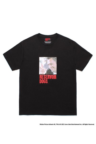 RESERVOIR DOGS / CREW NECK T-SHIRT ( TYPE-4 )(BLACK)