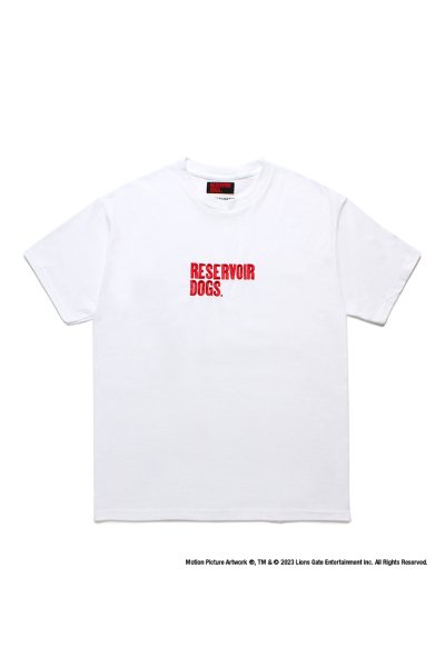 RESERVOIR DOGS / CREW NECK T-SHIRT ( TYPE-7 )(WHITE)