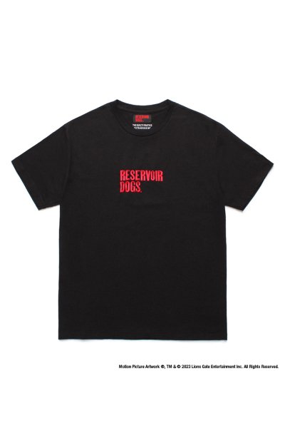 RESERVOIR DOGS / CREW NECK T-SHIRT ( TYPE-7 )(BLACK)