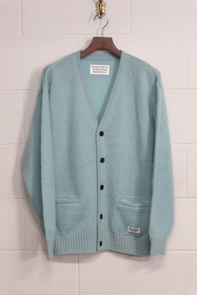 MOHAIR CARDIGAN ( TYPE-1 )（BLUE）