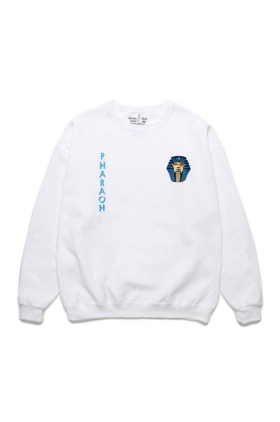 CREW NECK SWEAT SHIRT ( TYPE-2 )（WHITE）