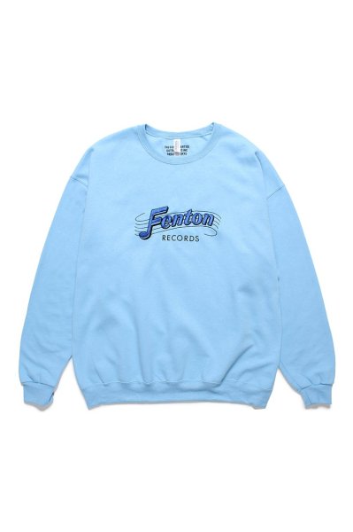 CREW NECK SWEAT SHIRT ( TYPE-3 )（BLUE）