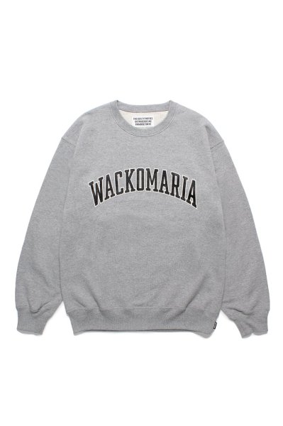 MIDDLE WEIGHT CREW NECK SWEAT SHIRT ( TYPE-1 )（GRAY）