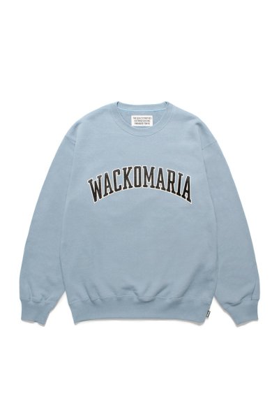 MIDDLE WEIGHT CREW NECK SWEAT SHIRT ( TYPE-1 )（BLUE）