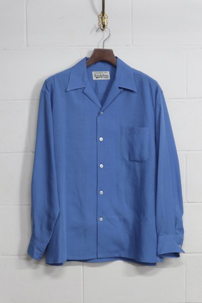 50'S SHIRT L/S ( TYPE-1 )（BLUE）