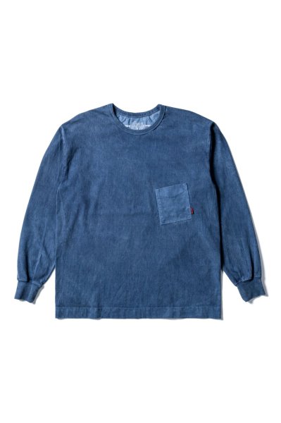 EASY FIT LONG SLEEVE T-S
＜PIGMENT DYED＞（NAVY）