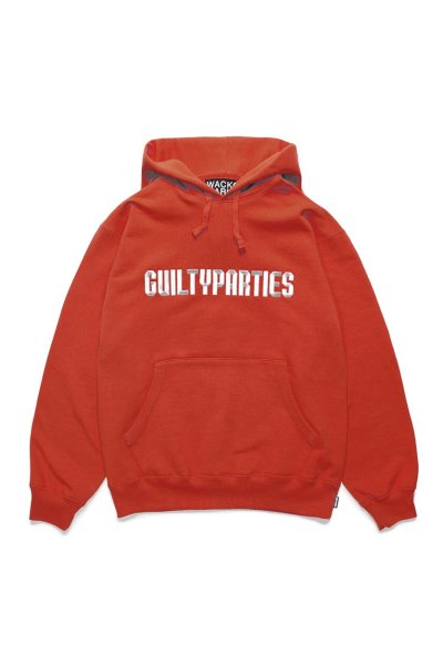 HEAVY WEIGHT PULLOVER HOODED SWEAT SHIRT ( TYPE-3 )(RED)