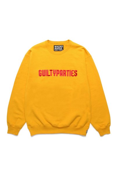 HEAVY WEIGHT CREW NECK SWEAT SHIRT ( TYPE-3 )(YELLOW)