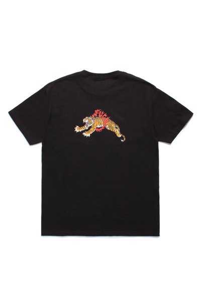 TIM LEHI / CREW NECK T-SHIRT ( TYPE-1 )(BLACK)