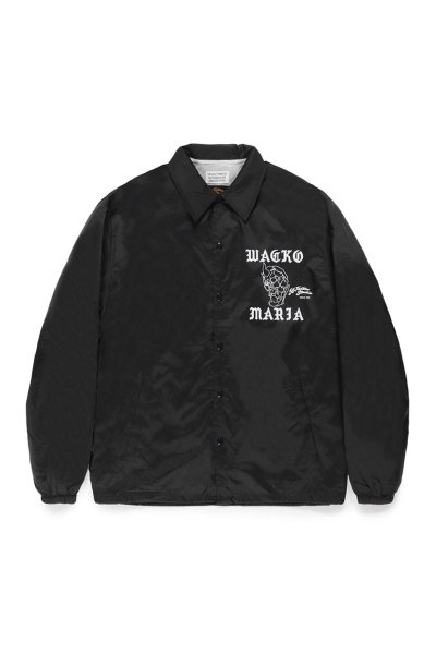 56 TATTOO STUDIO / COACH JACKET (BLACK)