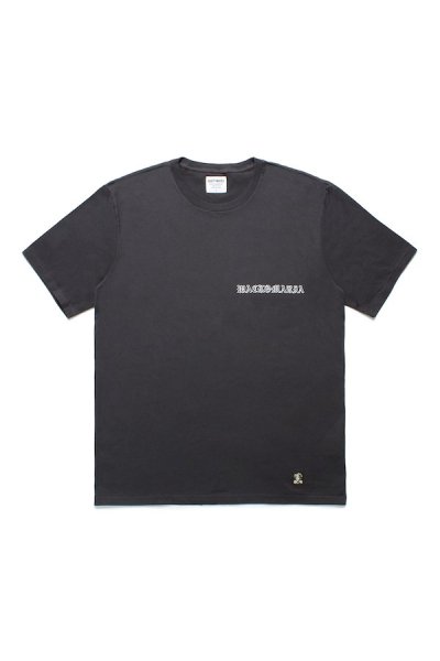 STANDARD CREW NECK T-SHIRT ( TYPE-2 )(BLACK)