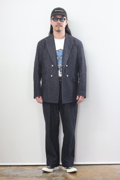 DOUBLE-BREASTED SETUP 別注商品 （INDIGO）