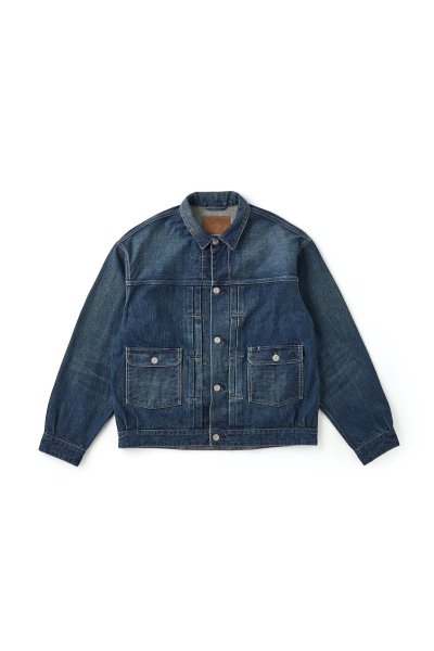 LOWER FLAP POCKET JEAN JACKET（FADE INDIGO）