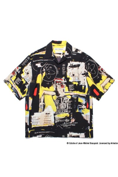 JEAN-MICHEL BASQUIAT / S/S HAWAIIAN SHIRT ( TYPE-1 )