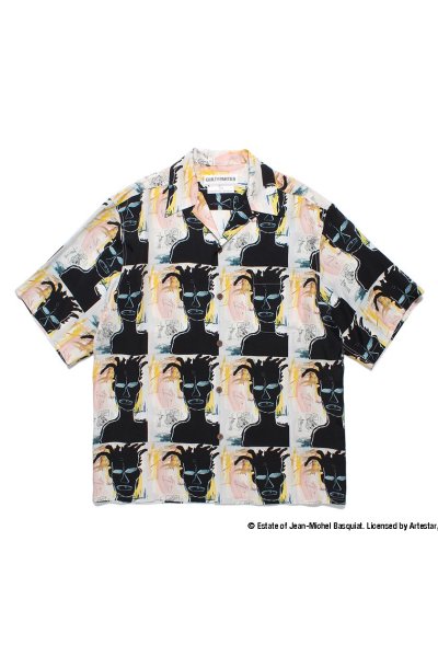 JEAN-MICHEL BASQUIAT / S/S HAWAIIAN SHIRT ( TYPE-3 )