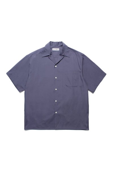 OPEN COLLAR SHIRT S/S ( TYPE-3 ) (NAVY)