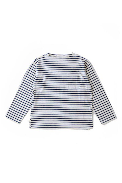 FADED STRIPED BASQUE Long sleeve (AZUL STRIPE)