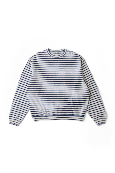 FADED STRIPED SPORTS SHIRTS Long sleeve (AZUL STRIPE)