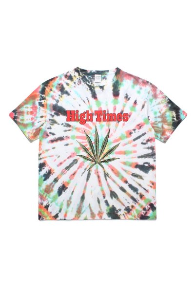 HIGHTIMES / TIE DYE CREW NECK T-SHIRT ( TYPE-1 )(ONE)