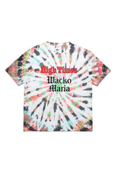 HIGHTIMES / TIE DYE CREW NECK T-SHIRT ( TYPE-2 )(ONE)