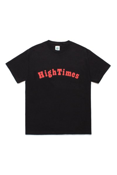 HIGHTIMES / CREW NECK T-SHIRT ( TYPE-1 )(BLACK)