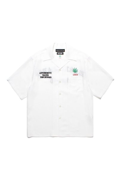 舐達麻 / HIGHTIMES / 50'S SHIRT S/S（WHITE）