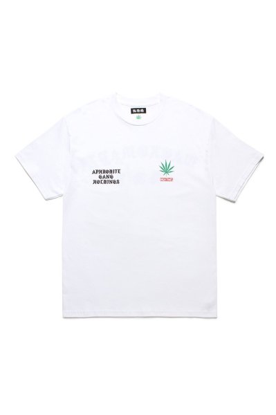 舐達麻 / HIGHTIMES / CREW NECK T-SHIRT (WHITE)