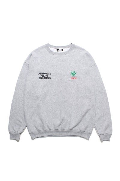 舐達麻 / HIGHTIMES / CREW NECK SWEAT SHIRT(GRAY)