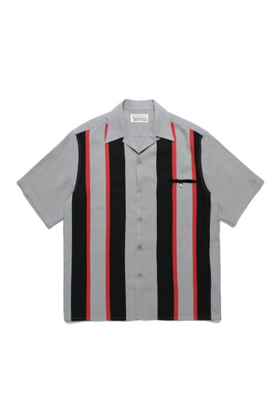 SWITCHING SHIRT S/S ( TYPE-2 )(GRAY)