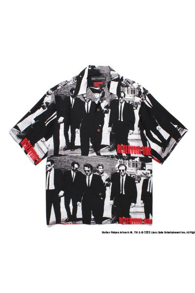 RESERVOIR DOGS / S/S HAWAIIAN SHIRT ( TYPE-2 )（MONO）