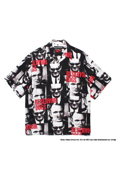 RESERVOIR DOGS / S/S HAWAIIAN SHIRT ( TYPE-4 )（MONO）