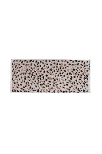 LEOPARD FACE TOWEL (GRAY)