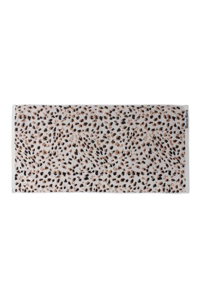 LEOPARD BEACH TOWEL (GRAY)