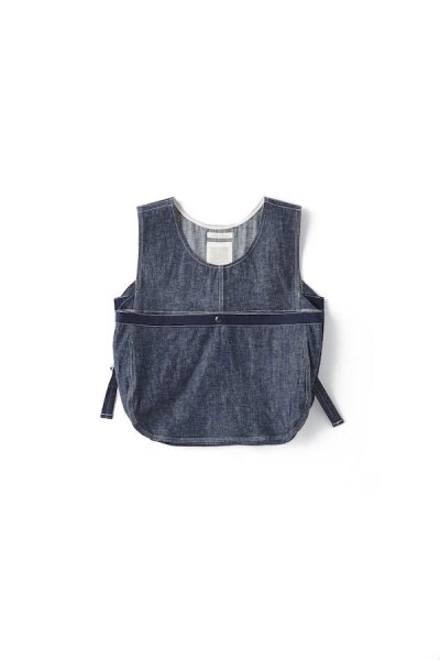 NEWS BOY VEST (INDIGO NEP)