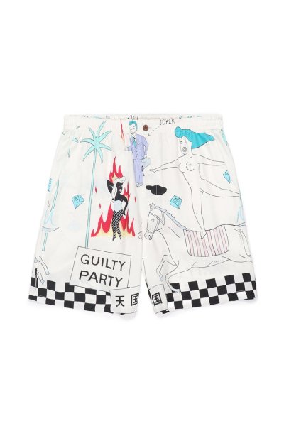 HAWAIIAN SHORTS ( TYPE-5 )（WHITE）