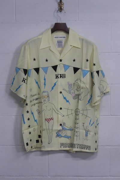 HAWAIIAN SHIRT S/S ( TYPE-7 )（YELLOW）