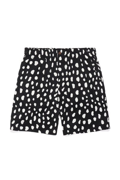 HAWAIIAN SHORTS ( TYPE-2 )（BLACK-WHITE）