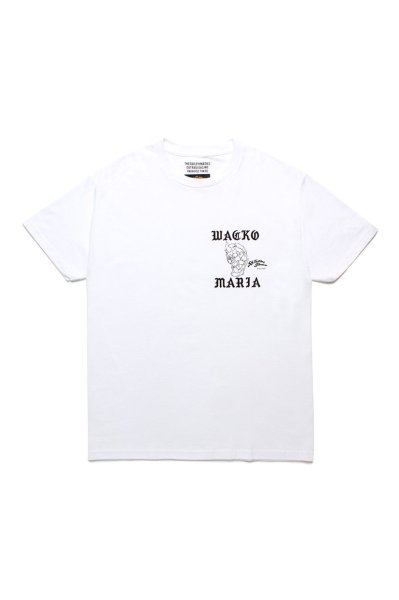 56 TATTOO STUDIO / CREW NECK T-SHIRT (WHITE)