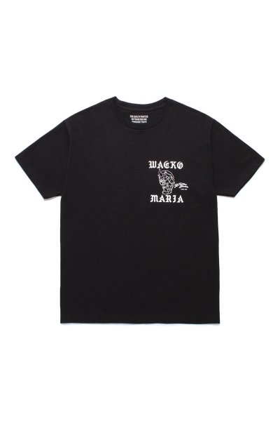 56 TATTOO STUDIO / CREW NECK T-SHIRT (BLACK)