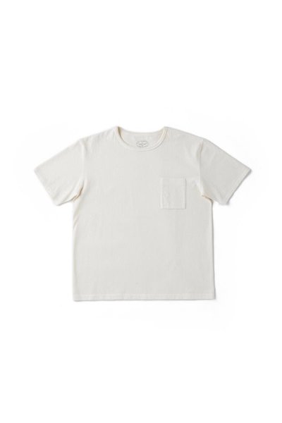 TUBE TEE (CREW-NECK)（BONE）