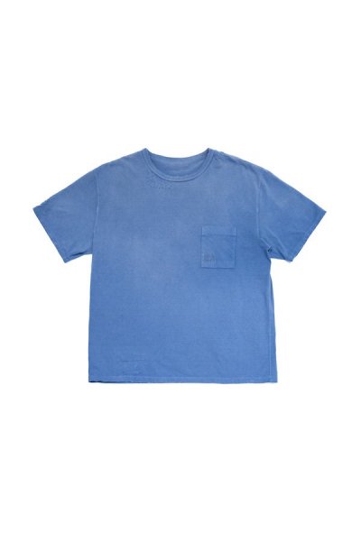 CREW-NECK TEE (SCAR FACE) (AZUR)